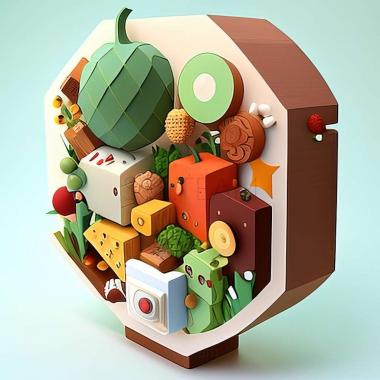 3D model Me  My Katamari game (STL)